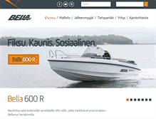 Tablet Screenshot of bellaboats.fi